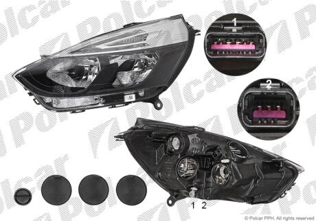 Фара основна Polcar 60B1105X