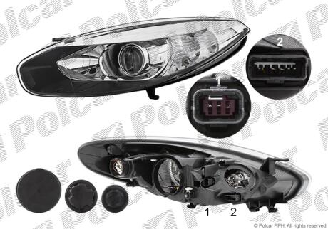 Фара основная Polcar 60C1092E