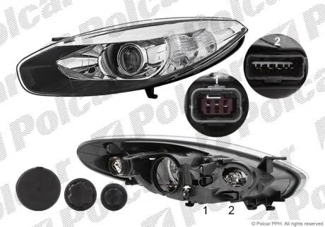Фара основна Polcar 60C1092E