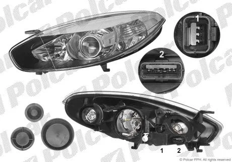 Фара основна Polcar 60C109-E