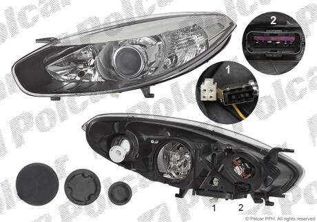 Фара основная Polcar 60C1101E