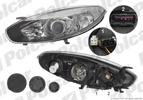 Фара основна Polcar 60C1101E