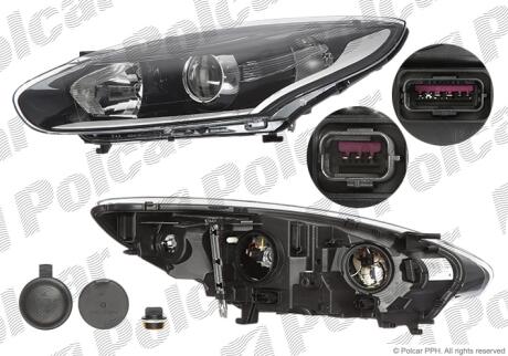 Фара основная Polcar 60C2091U