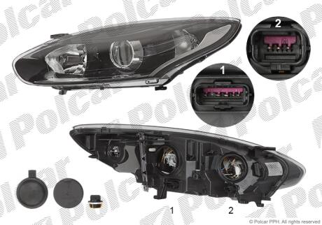 Фара основная Polcar 60C2093U