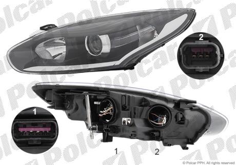 Фара основная Polcar 60C2101E