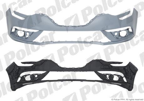 Бампер передній Polcar 60C307
