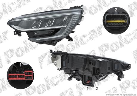 Фара основная Polcar 60C3097V