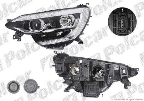 Фара основная Polcar 60C309-V
