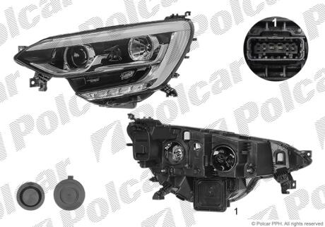 Фара основная Polcar 60C310-E