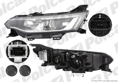Фара основная Polcar 60D2091X