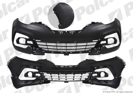 Бампер передній Polcar 60L10721