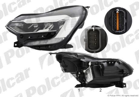 Фара основная Polcar 60L209-H