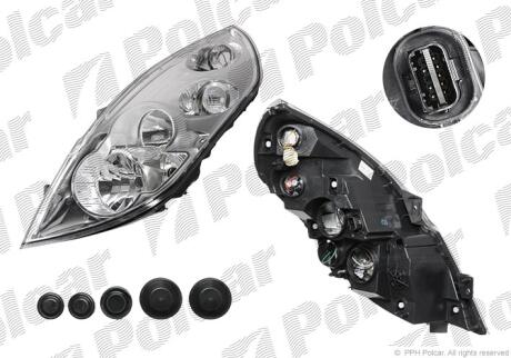 Фара основная Polcar 60N1103E