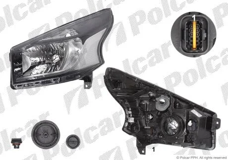 Фара основная Polcar 60N2092H