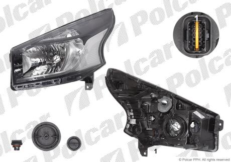 Фара основная Polcar 60N2102H