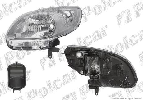 Фара основная Polcar 60U110-E