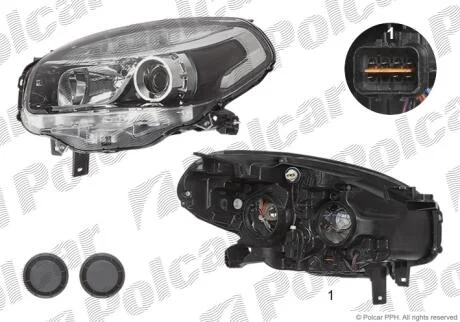 Фара основна Polcar 60X110-E