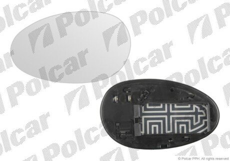 Вставка зовнішнього дзеркала правий Polcar 6325556E
