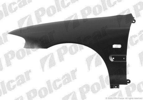 Крило спереду ліворуч Polcar 634001