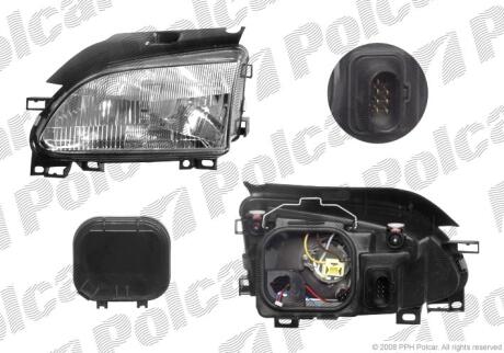 Фара основная Polcar 6705090E