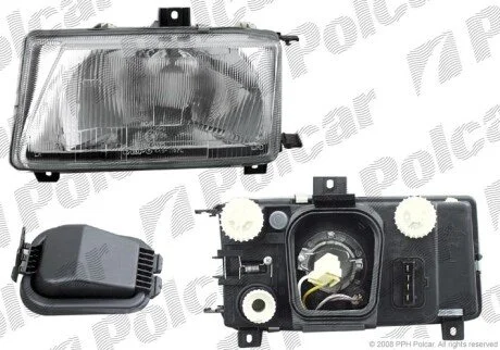 Фара основная правая H4 Polcar 6713106E