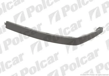 Спойлер переднего бампера Polcar 6713252J