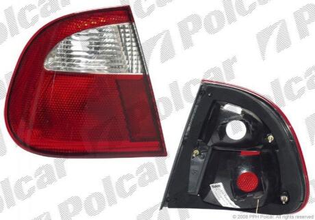 Ліхтар задній ліворуч зовнішній Polcar 671687-E