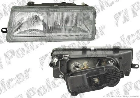 Фара основная правая H1, W5W Polcar 6721100E