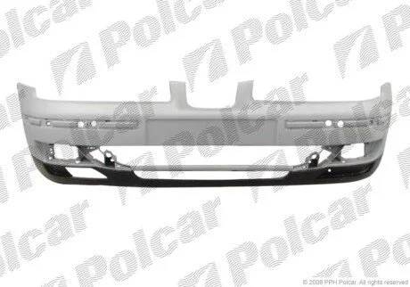Бампер передній Polcar 672207-1