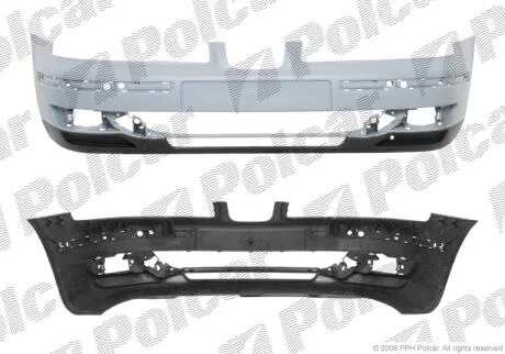 Бампер передній Polcar 672207