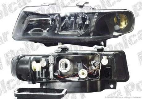 Фара основная левая H1, H7 Polcar 6722091E