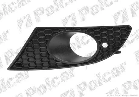 Решітка бампера ліва Polcar 672627-5