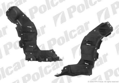 Кронштейн бампера лівий Polcar 6730967X