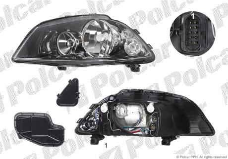 Фара основная Polcar 6731093E