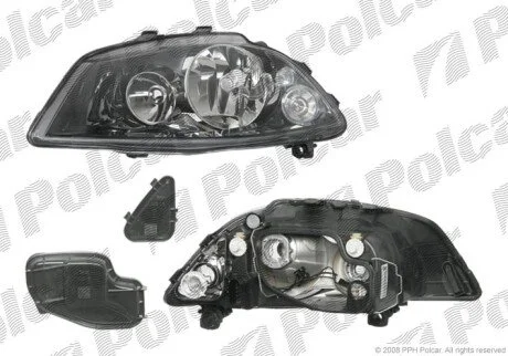 Фара основная правая H3, H7, PY21W, W5W Polcar 6731103V