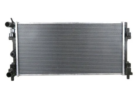 Радиатор охлаждения двигателя алюминий, пластик, механическая, автоматическая коробка передач Polcar 673208A2