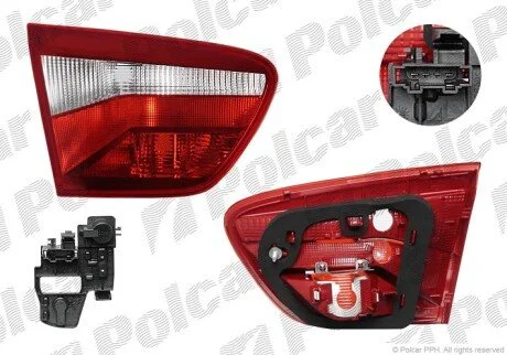 Ліхтар задній зліва внутрішній Polcar 6732873U