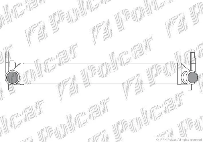 Радиаторы воздуха (Интеркулеры) Polcar 6732J81X (фото 1)