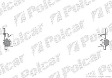 Радіатори повітря (Інтеркулери) Polcar 6732J81X