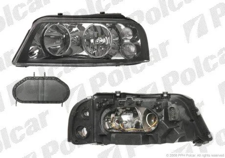 Фара основна ліва H1, H7 Polcar 6751093E