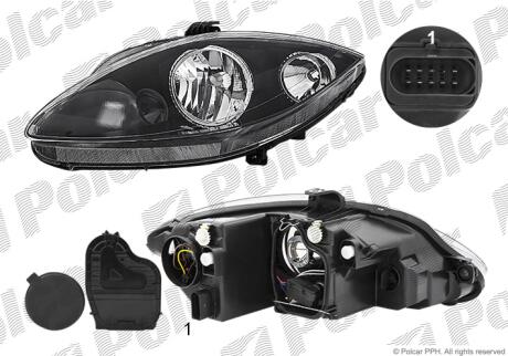 Фара основная Polcar 6755092E
