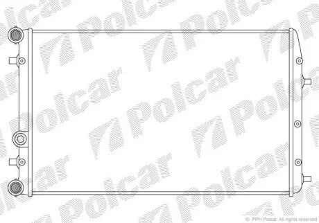 Радиаторы охлаждения Polcar 691308-5