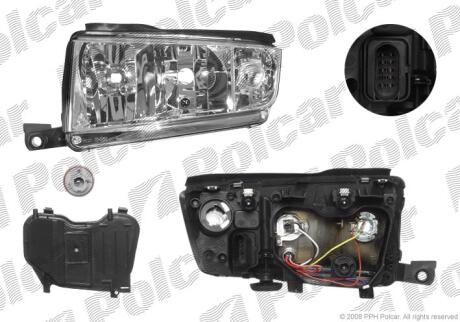 Фара основная Polcar 6913090E