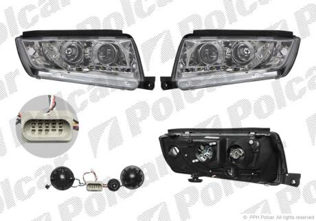 Фара основная Polcar 691309DE
