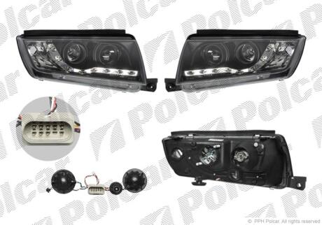 Фара основна Polcar 691309EE