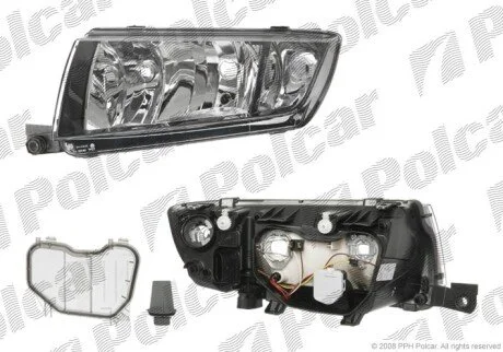 Фара основна права H3, H7, PY21W, W5W Polcar 6913103E