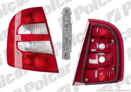 Фонарь задний слева Polcar 691387-E