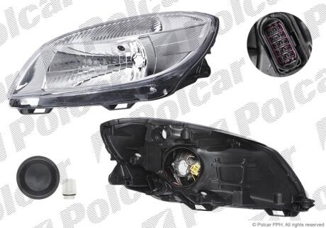 Фара основная Polcar 691610-E