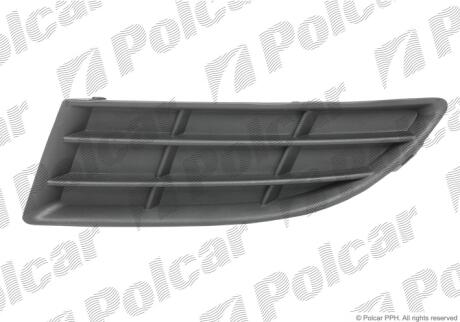 Решетка бампера правая Polcar 691627-2