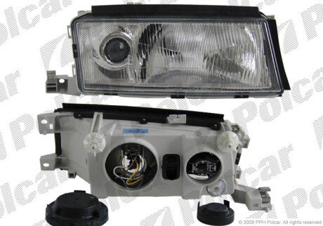 Фара основная правая H3, H4, W5W Polcar 6920100E